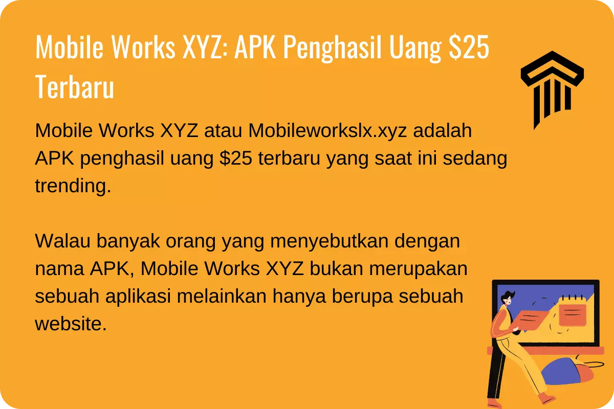 Mobile Works XYZ: APK Penghasil Uang $25 Terbaru, Daftar!