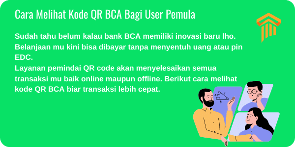 cara melihat kode QR BCA