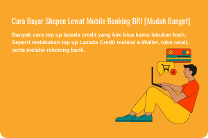 Cara bayar Shopee lewat mobile banking BRI
