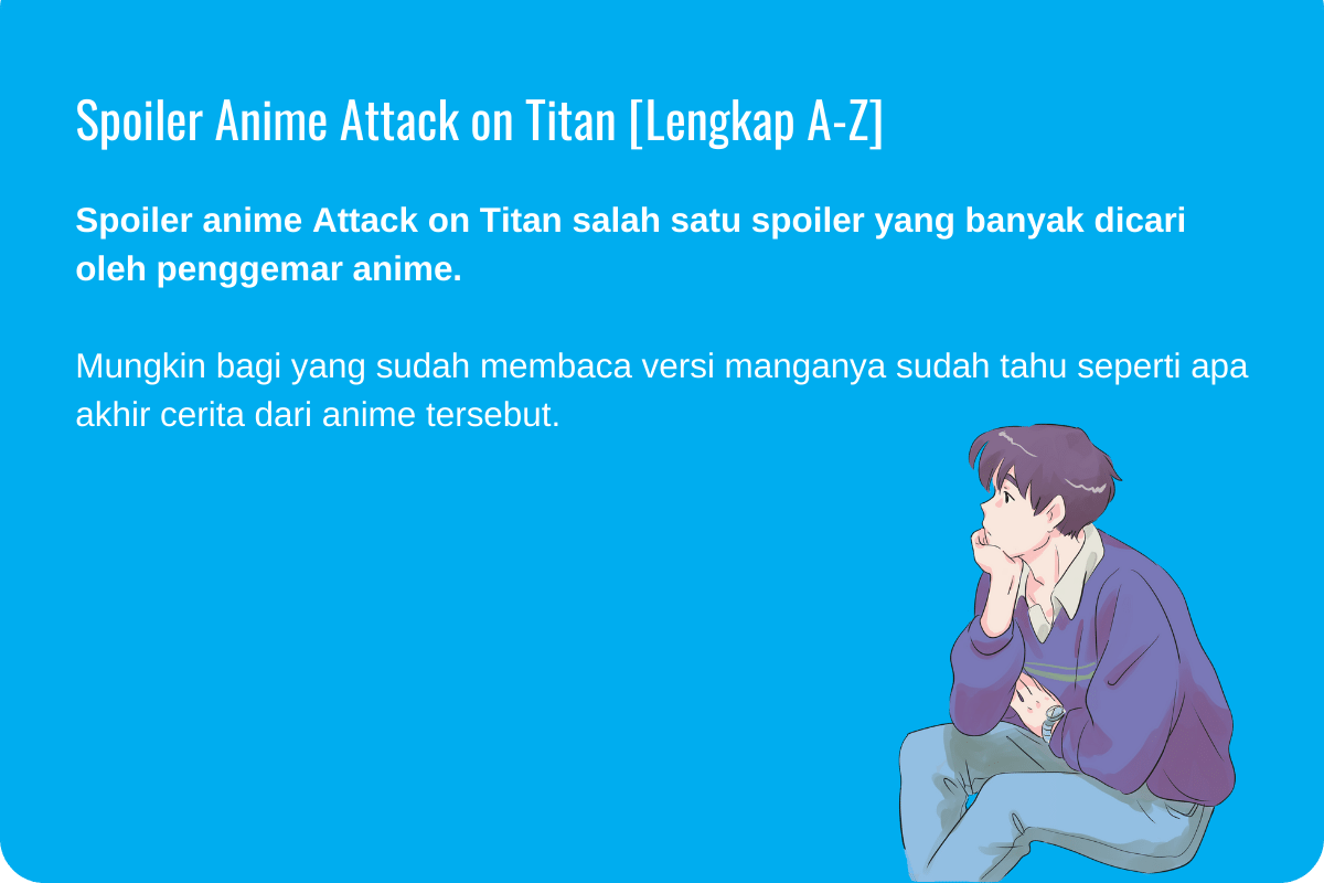 Spoiler Anime Attack on Titan [Lengkap A-Z]