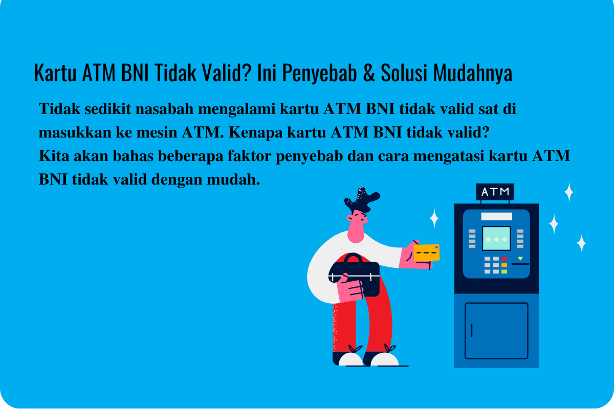 kartu ATM BNI tidak valid