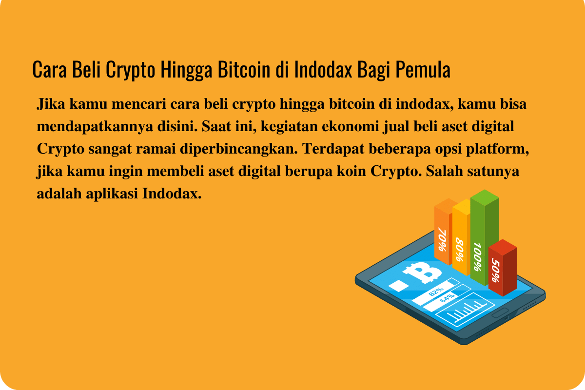 Cara Beli Crypto Hingga Bitcoin di Indodax Bagi Pemula