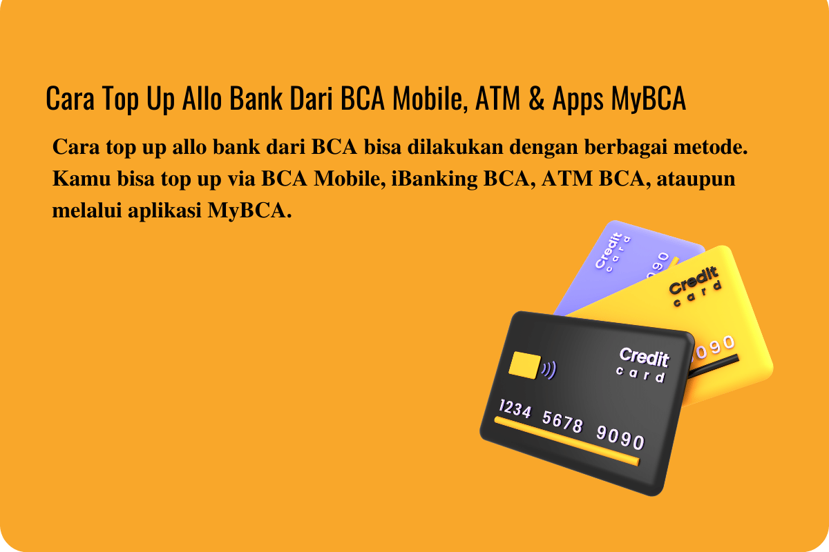 Cara Top Up Allo Bank Dari BCA Mobile, ATM & Apps MyBCA