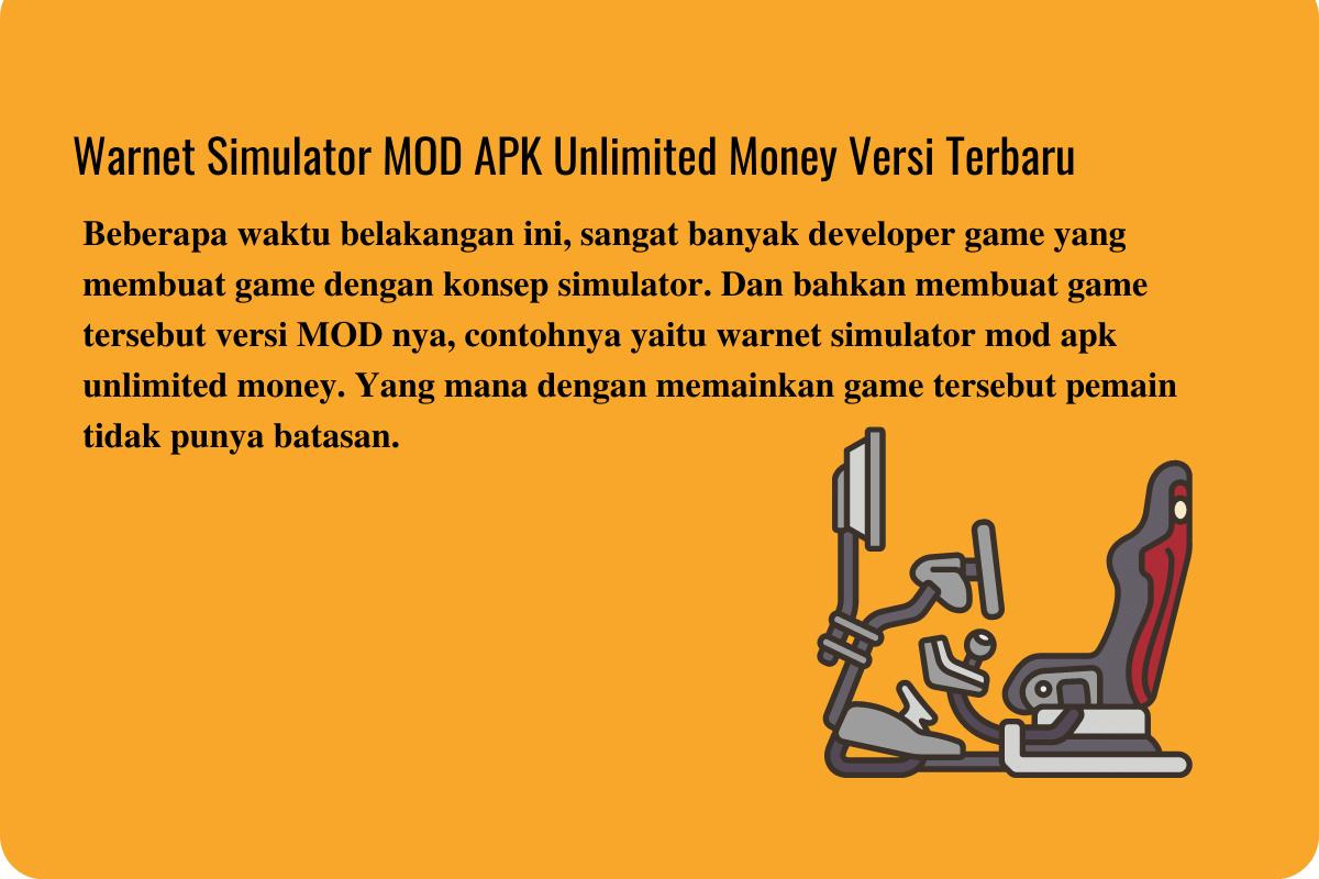 Warnet Simulator MOD APK Unlimited Money Versi Terbaru