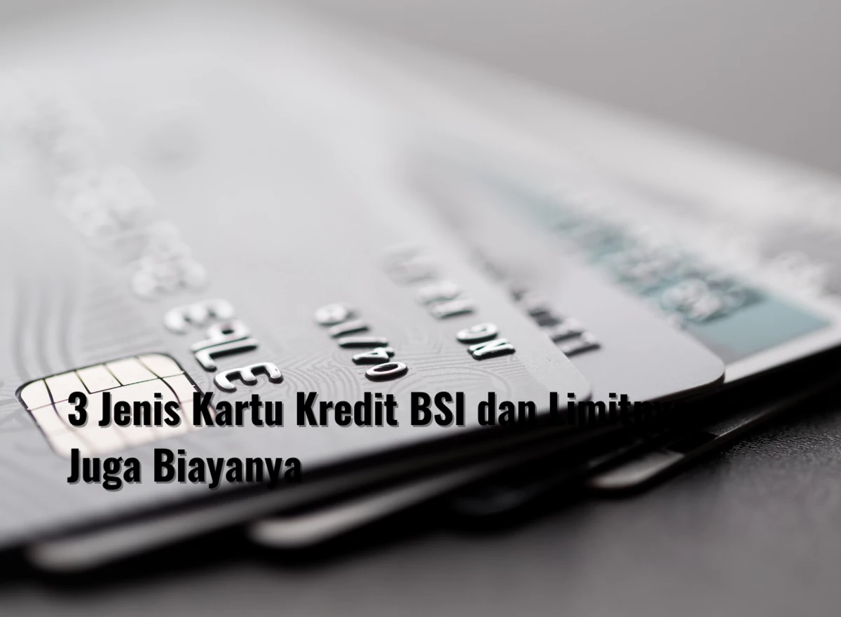 3 Jenis Kartu Kredit BSI dan Limitnya Juga Biayanya