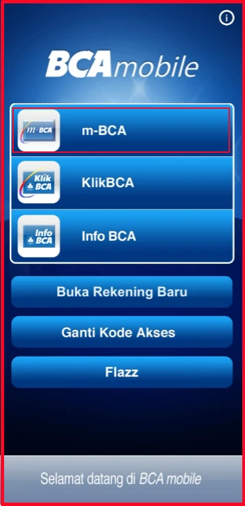 Cara Top Up iSaku Lewat BCA Mobile